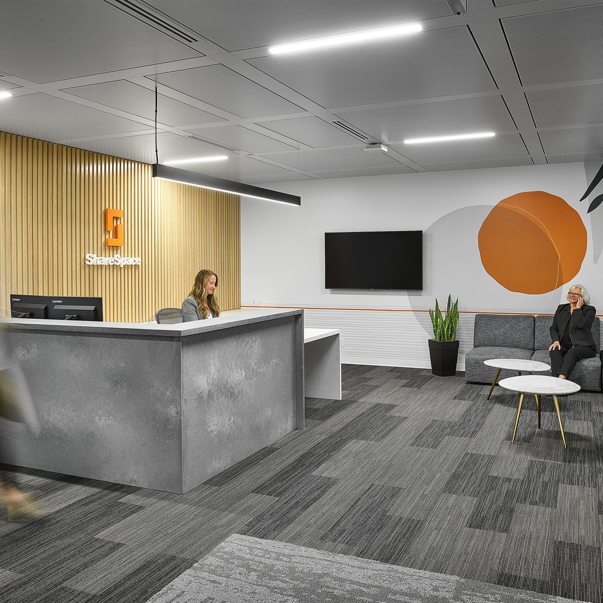 Workplace interior photography for Sharespace Offices by Kasian Design by Joshua Lawrence Studios - image 1
