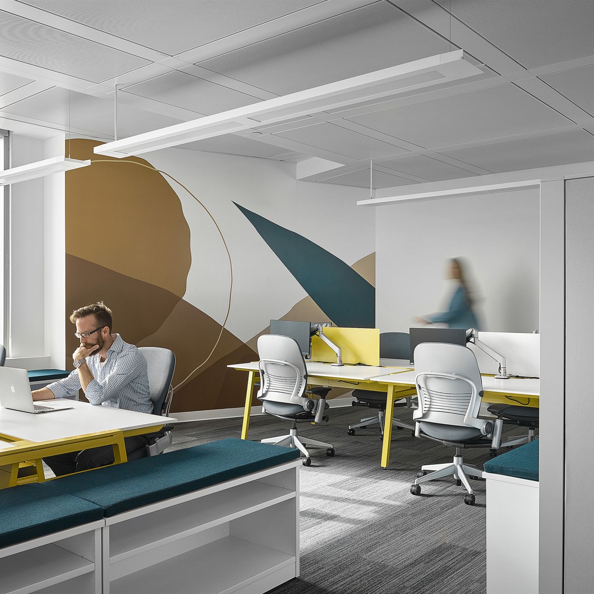 Workplace interior photography for Sharespace Offices by Kasian Design by Joshua Lawrence Studios - image 6