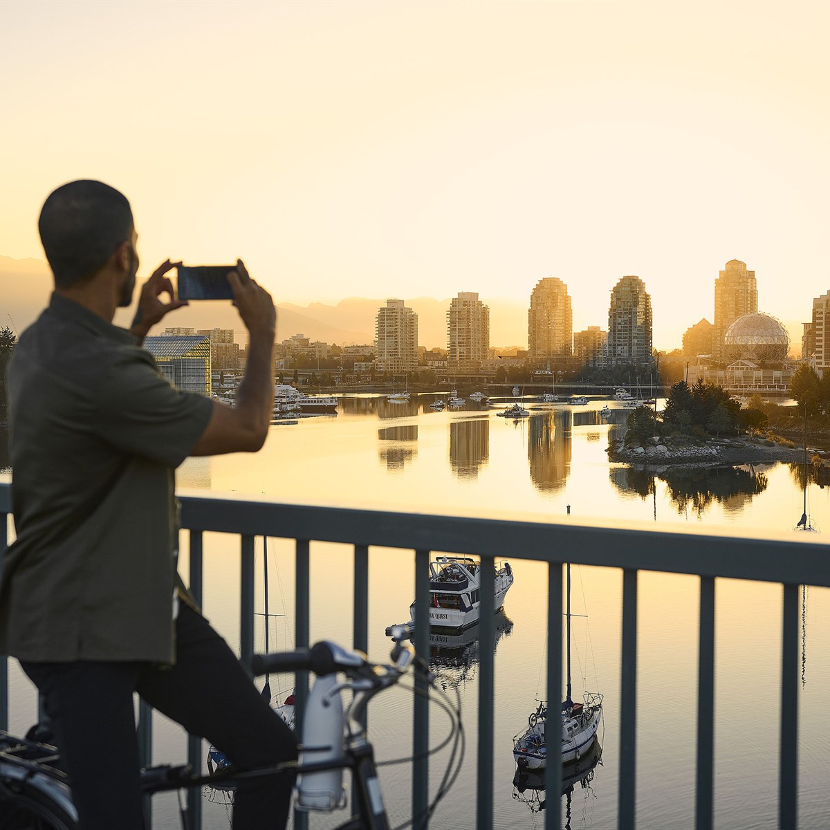 Lifestyle workplace marketing photography for AbCellera by Joshua Lawrence Studios