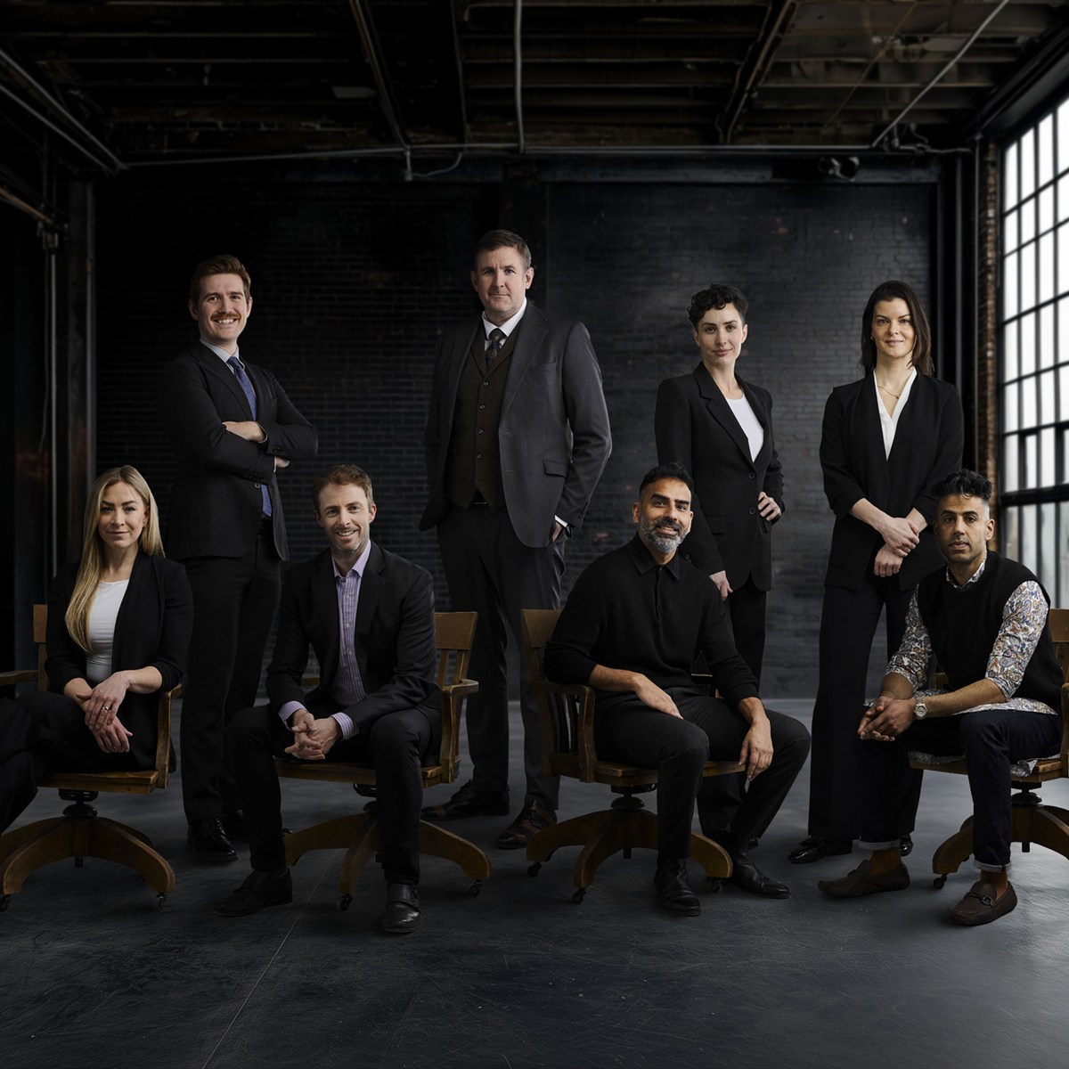 Team Photos Flexible group shot, individual portraits photography by Joshua Lawrence
