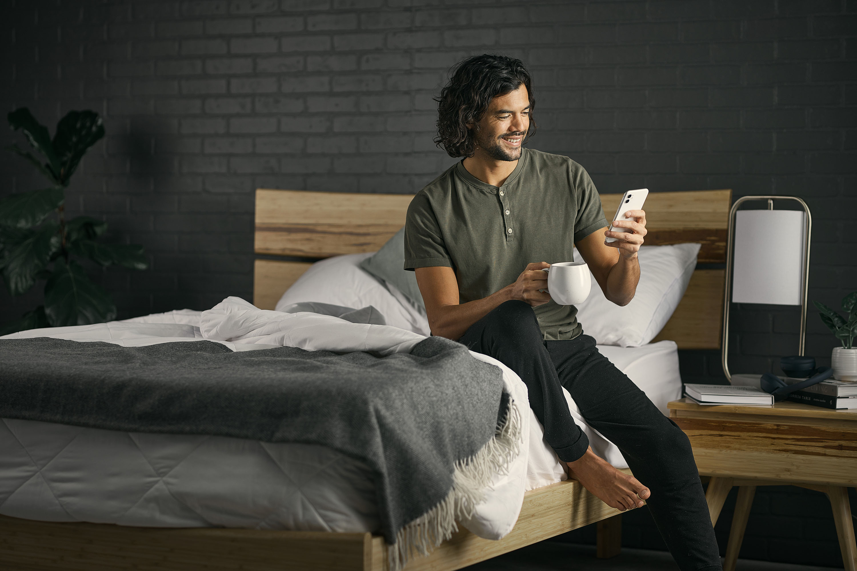 Lifestyle marketing campaign photography for Fawcett Mattress by Joshua Lawrence Studios